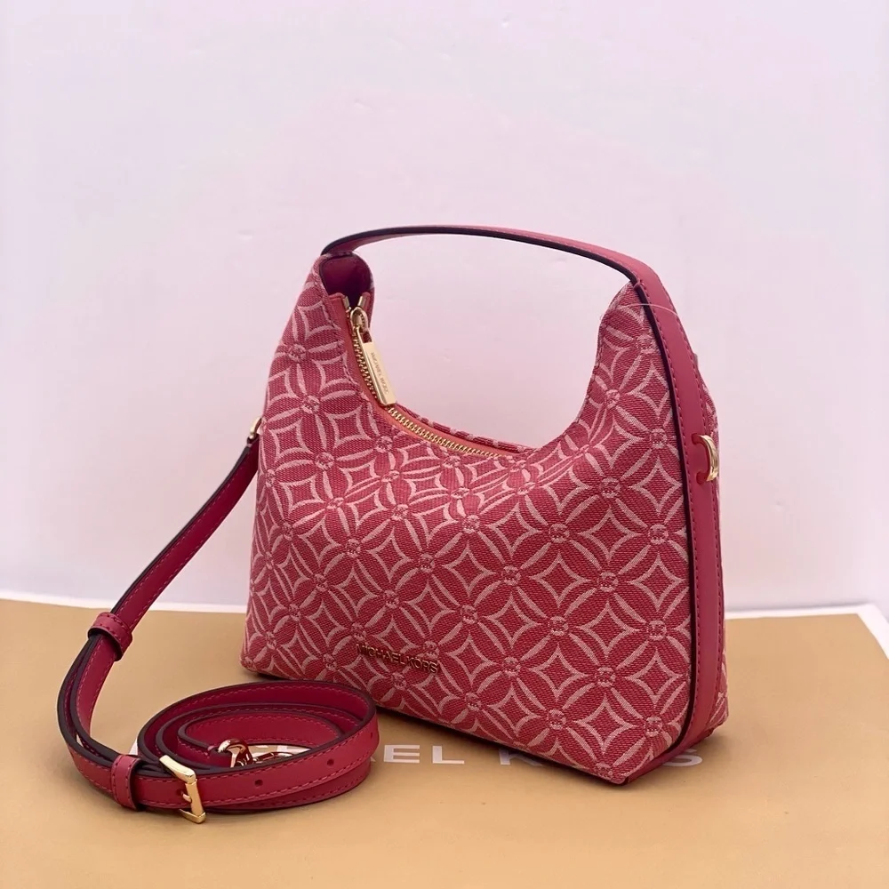Michael Kors Ember Small Messenger Shoulder Crossbody Bag and Card Holder Set